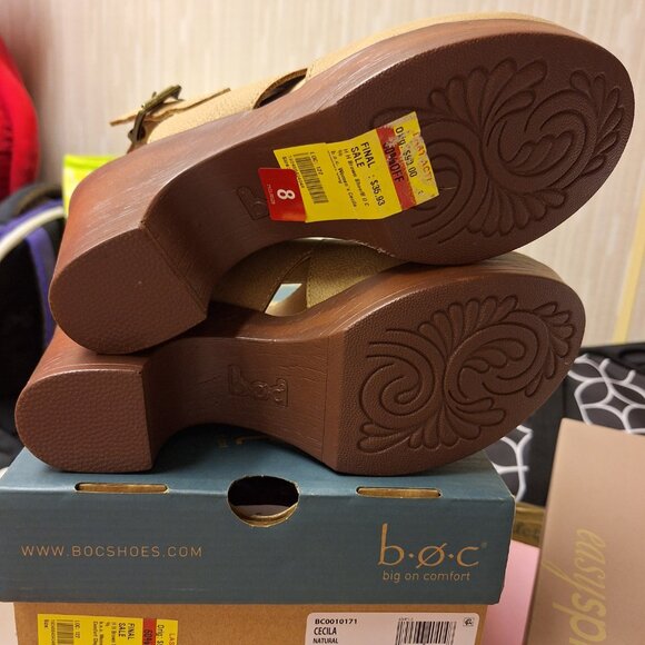 Women's B.O.C. Clogs - Size 8M - Picture 6 of 8